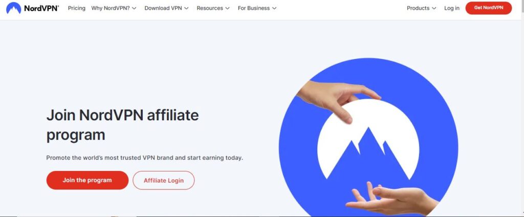 NordVPN marketing affiliate program