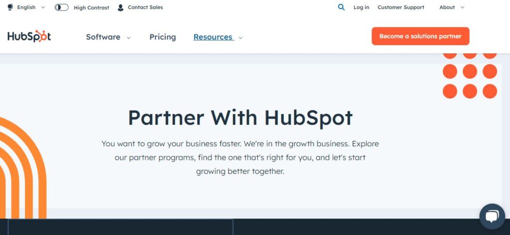 HubSpot Affiliate Program